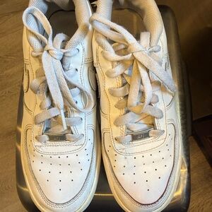 Classic White Kids Sneakers